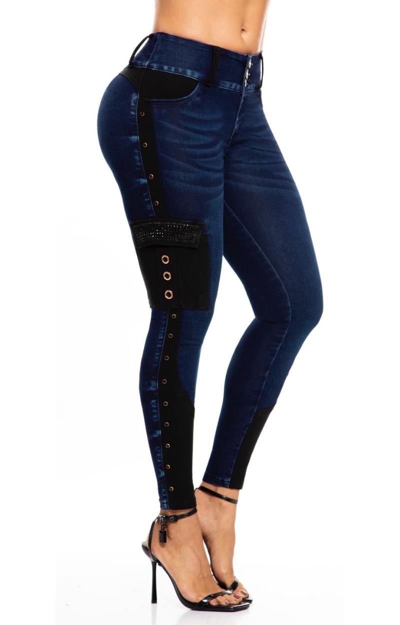 Jeans Skinny Levantacola N9661