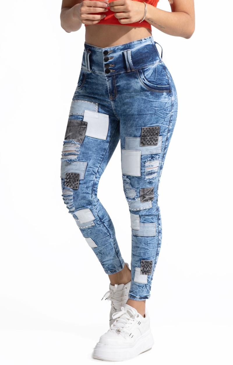 Jeans Skinny Levantacola Y64259