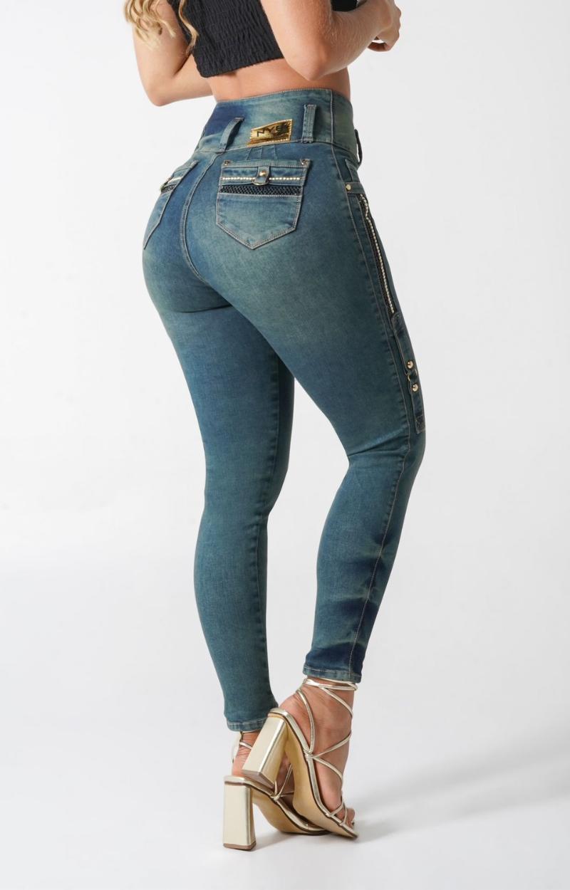 Jeans Skinny Levantacola Y64133