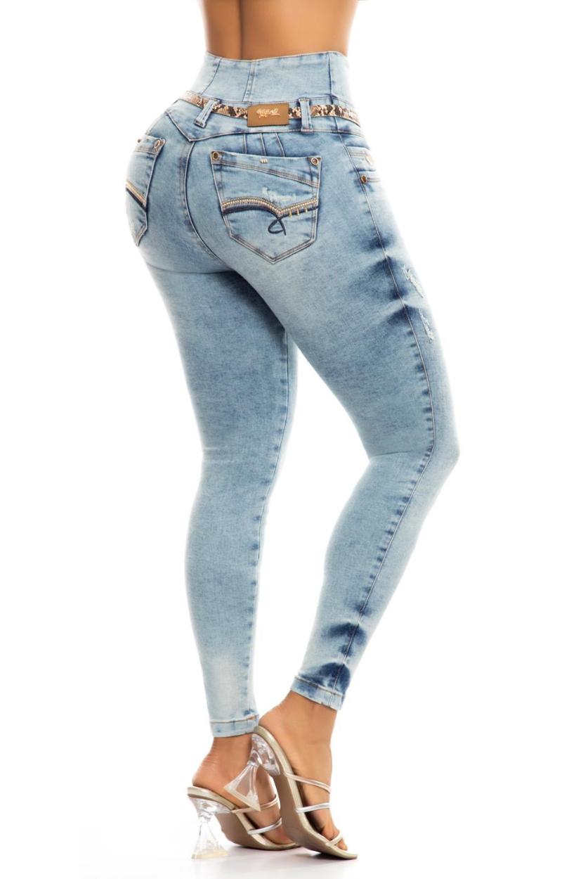 Jeans Tiro Alto Skinny  N90619