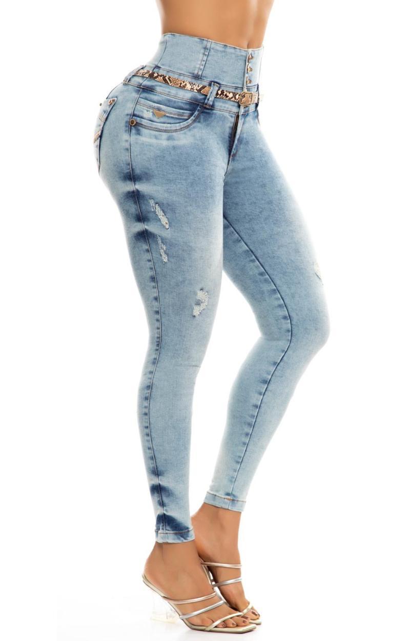 Jeans Tiro Alto Skinny  N90619