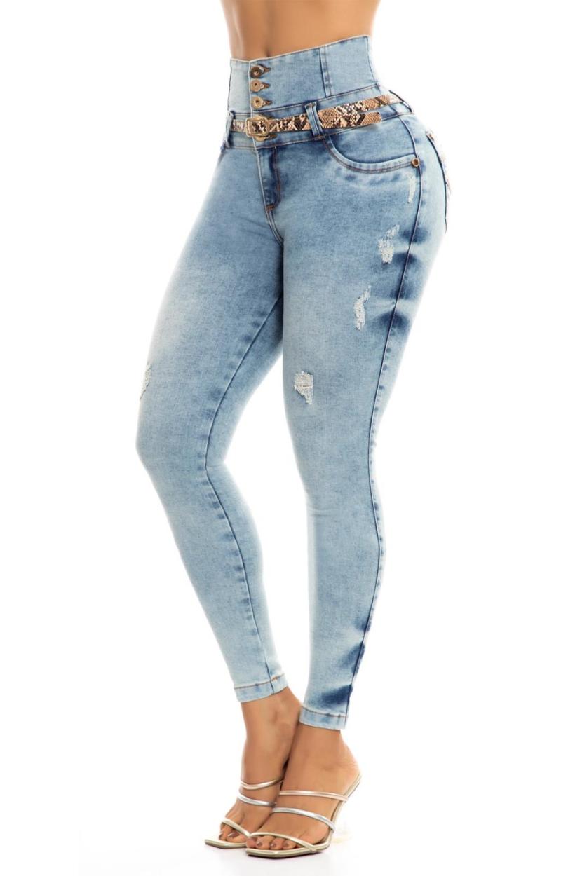 Jeans Tiro Alto Skinny  N90619