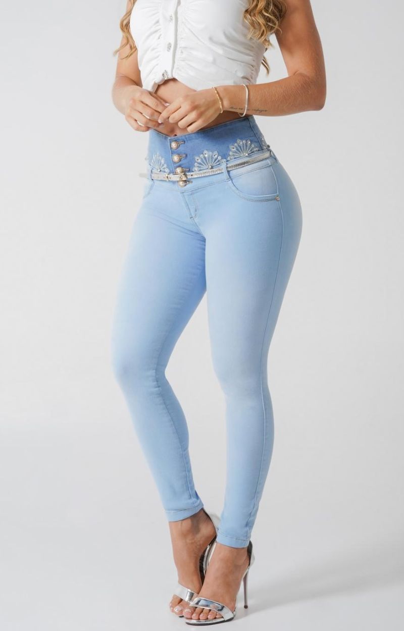 Jeans Levantacola Skinny N90660