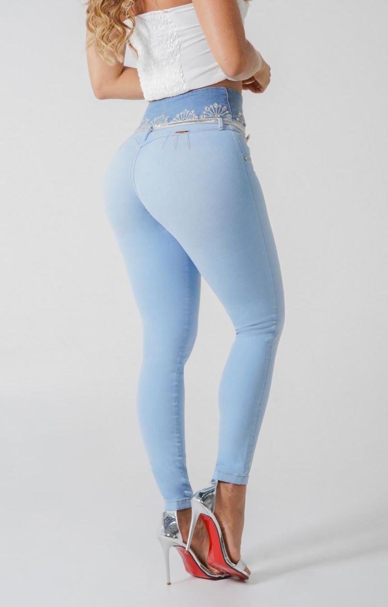 Jeans Levantacola Skinny N90660