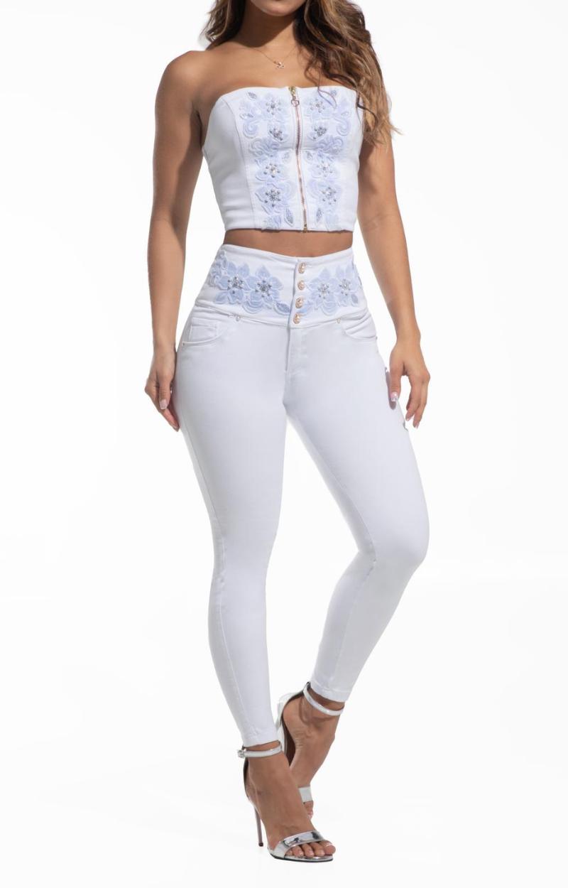 Set Jeans y Top denim  L71254