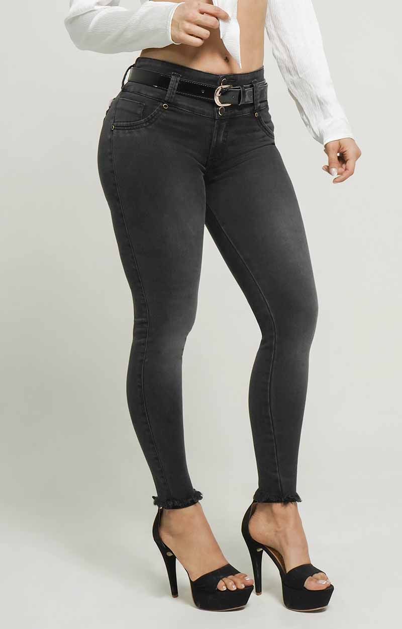 Jeans Skinny Levantacola W80756