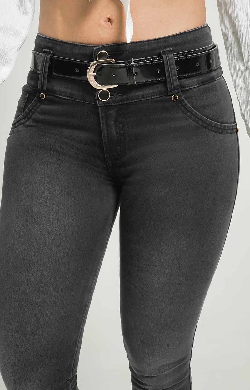 Jeans Skinny Levantacola W80756