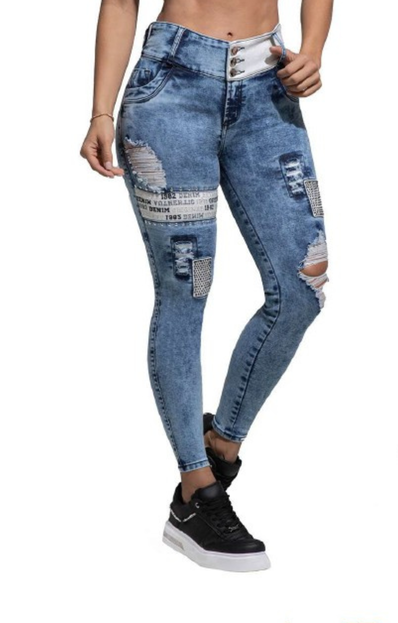 Jeans Skinny Levantacola Y64368