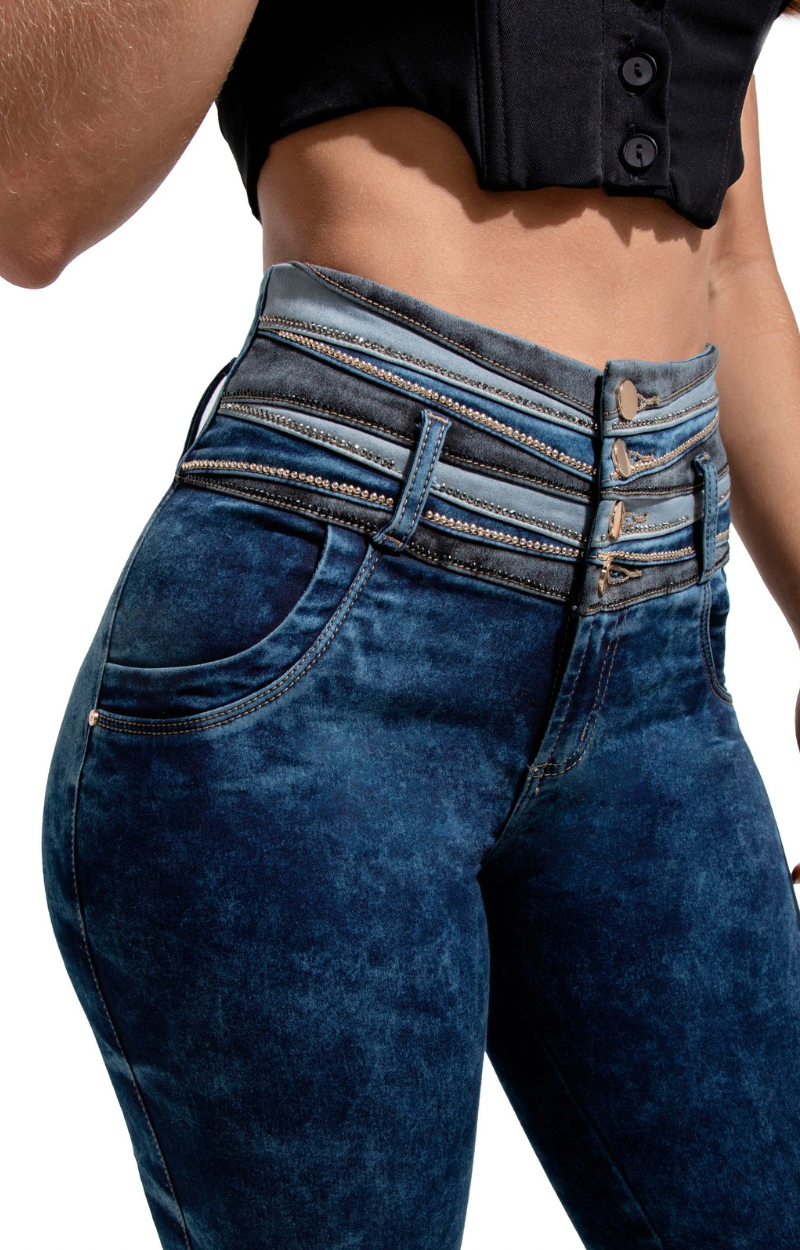 Jeans Skinny Levanta Cola Y64470