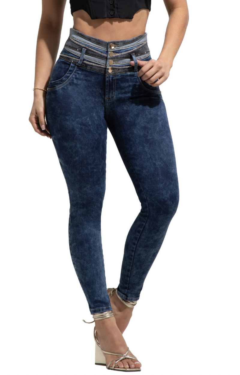 Jeans Skinny Levanta Cola Y64470