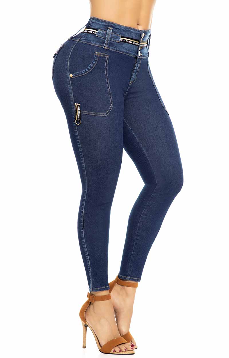 Jeans Skinny Levantacola Y64050