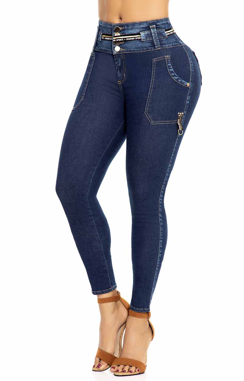 Jeans Skinny Levantacola Y64050