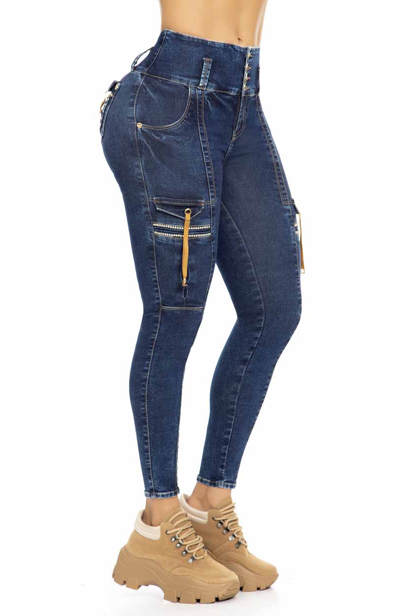 Jeans Skinny Levantacola Y64149