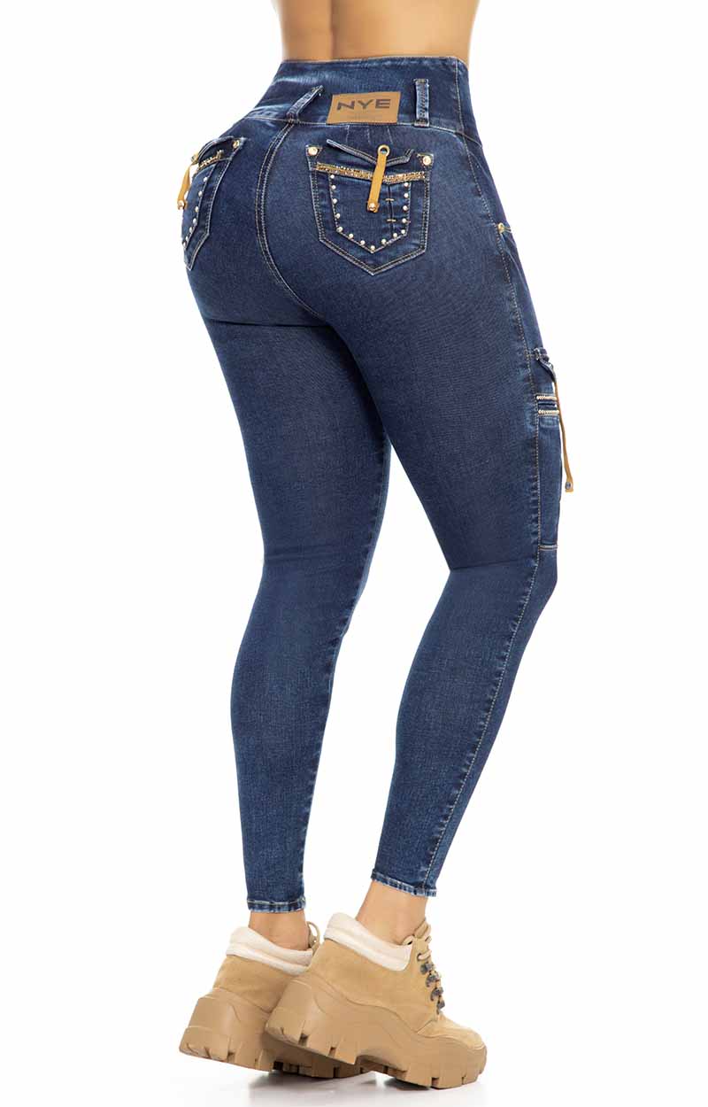 Jeans Skinny Levantacola Y64149