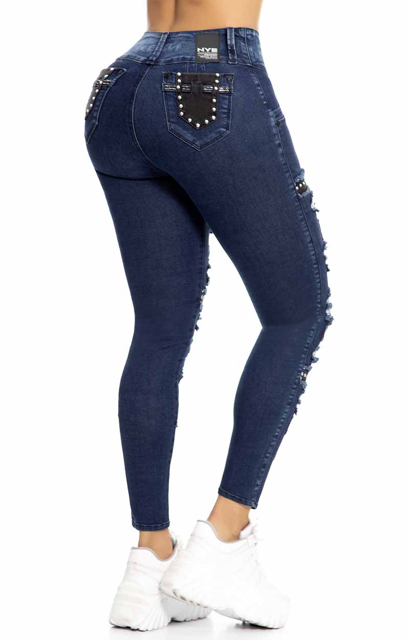 Jeans Skinny Levantacola Y64213