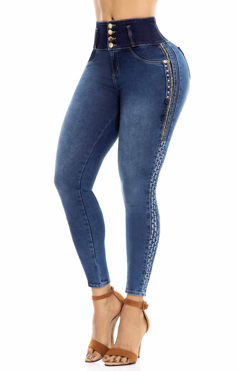 Jeans Skinny Levantacola Y64256