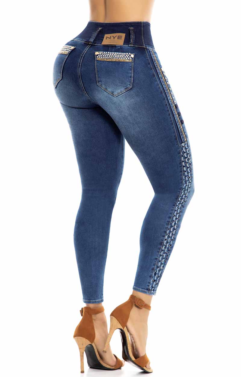 Jeans Skinny Levantacola Y64256