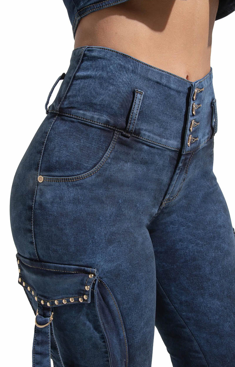 Set Jeans y Top denim  Y64436