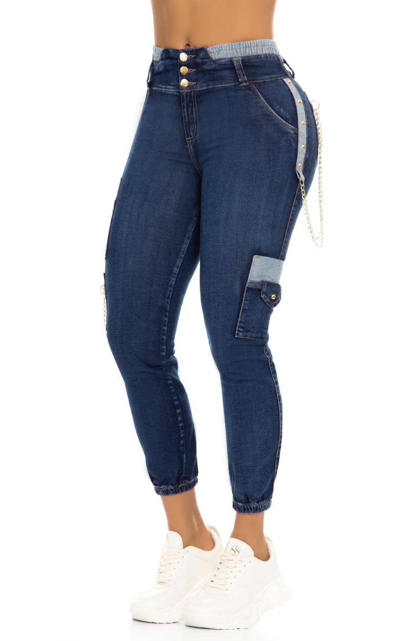 Jeans Skinny Levantacola Y64178