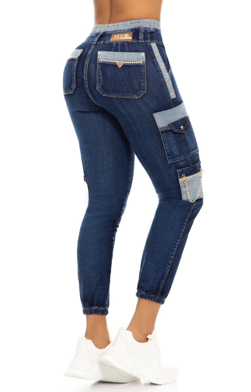 Jeans Skinny Levantacola Y64178