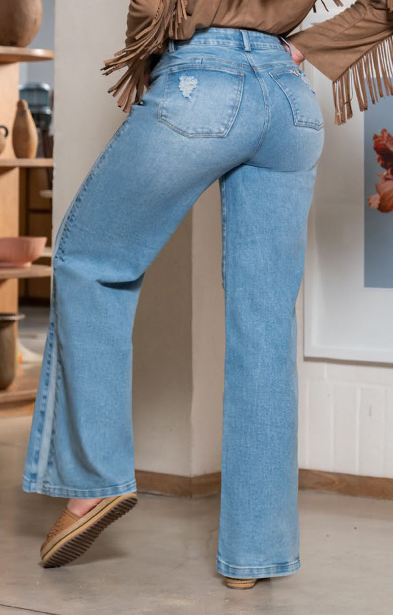 Jeans Levantacola Wide Leg S700-1694